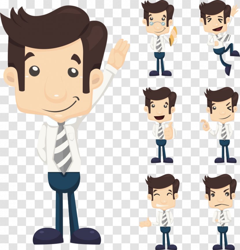 Cartoon Royalty-free Illustration - Vision Care - Business People Hands Vector Transparent PNG