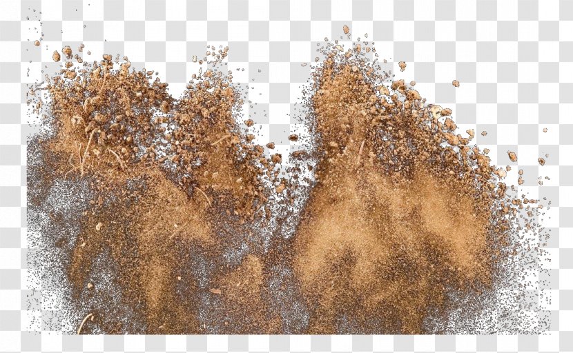 Sand Arena Explosion - Cartoon - Exploded Particles Transparent PNG