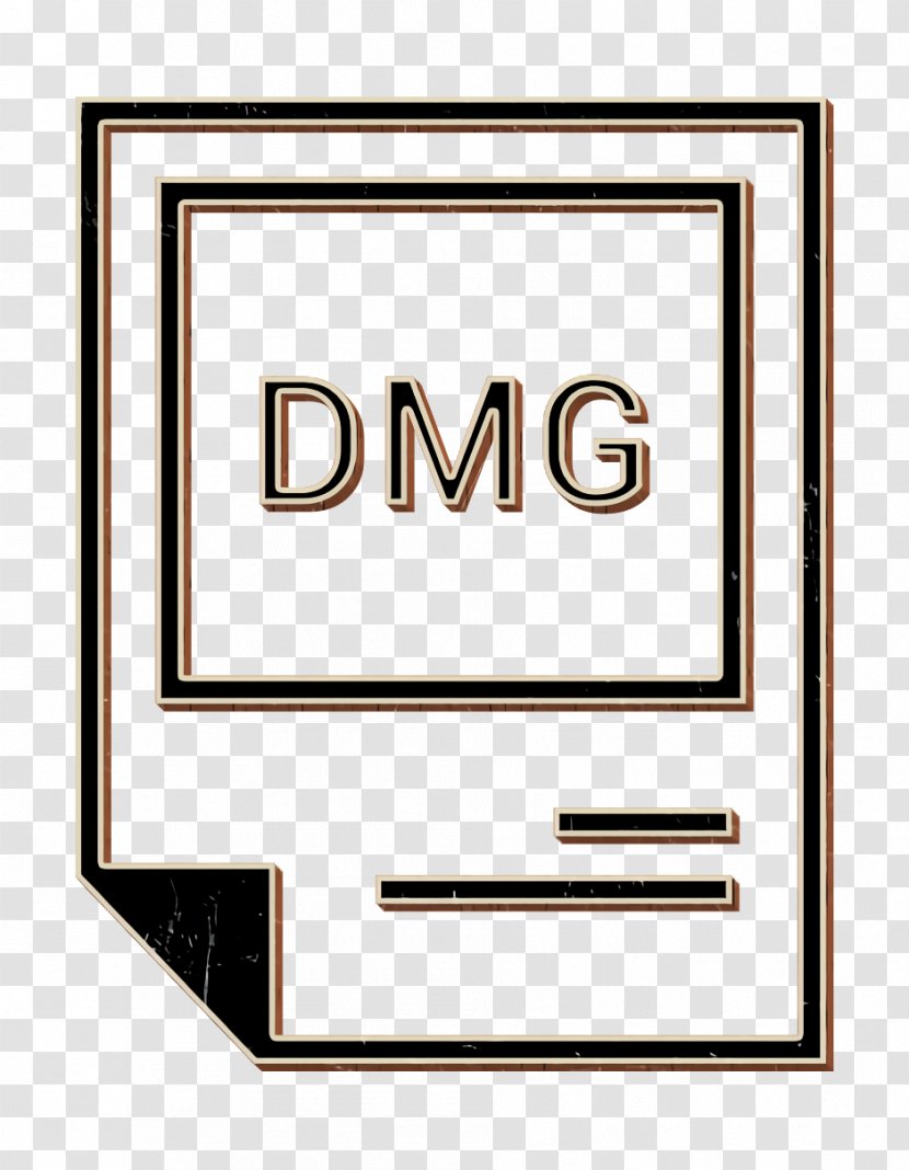 Dmg Icon Extension File - Rectangle Format Transparent PNG