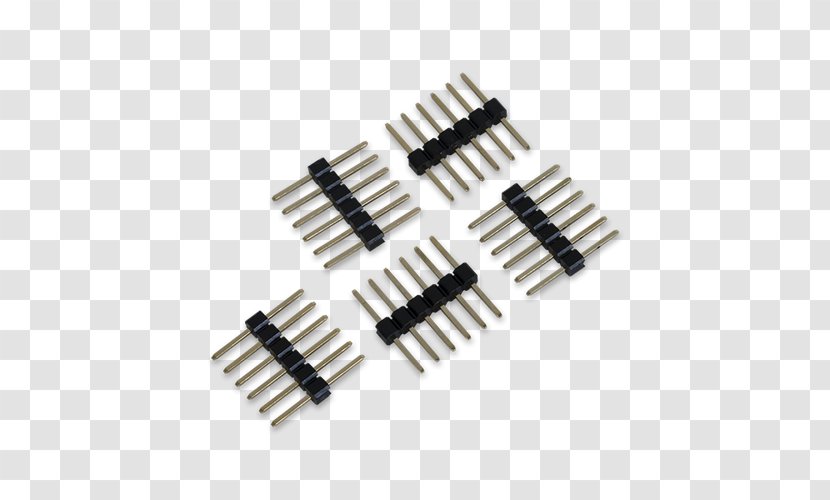 Pin Header Electronic Component Gender Changer Electrical Connector Electronics - Technology - Fragmentation Box Transparent PNG