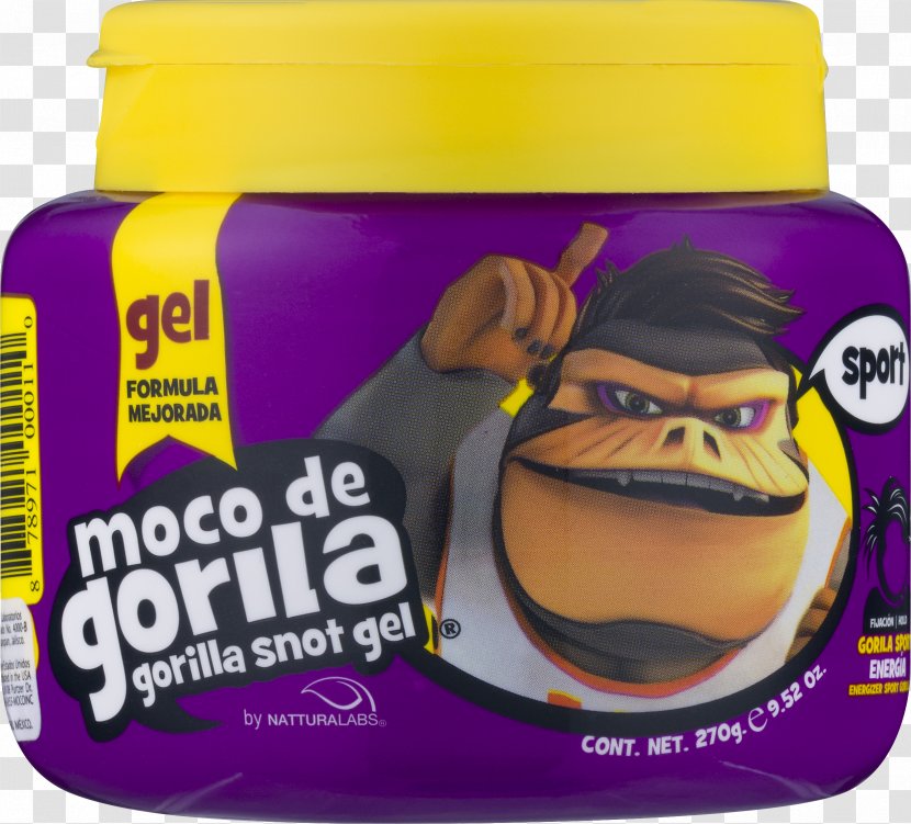 Moco De Gorila Gorilla Snot Gel Punk Original Hair Styling Products Rockero Squizz - Chimpanzee Transparent PNG