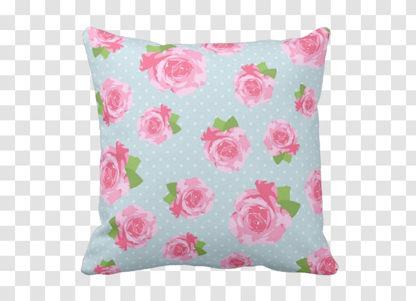Shabby Chic Desktop Wallpaper Pink Rose - Throw Pillow Transparent PNG