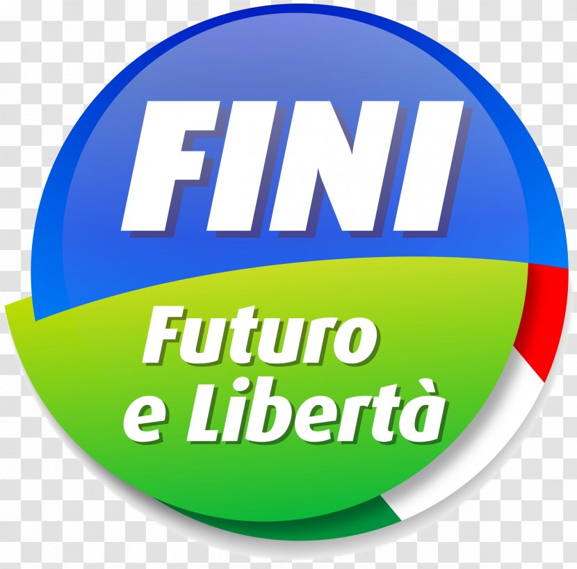 Italy Future And Freedom Logo Politician Brand - Text Transparent PNG