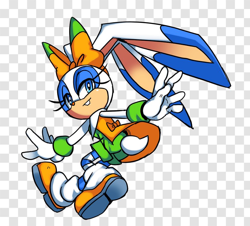 Tails' Skypatrol Cream The Rabbit Drawing Oswald Lucky - Sonic Hedgehog Transparent PNG