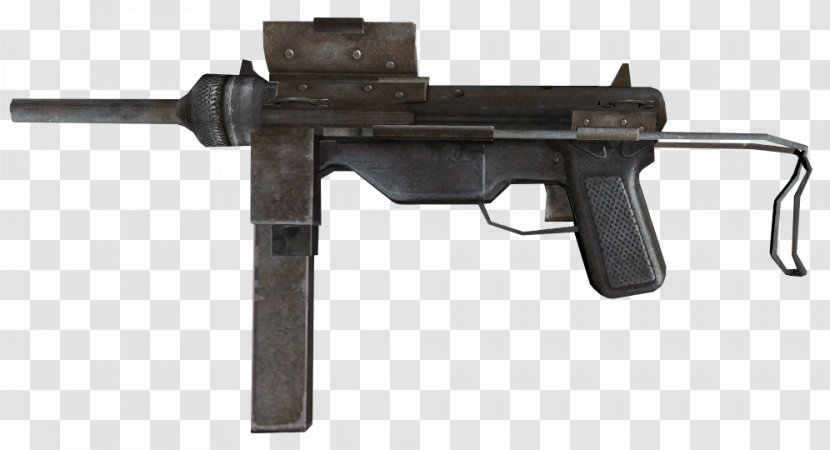 Call Of Duty: WWII Duty 2 Firearm Weapon M3 Submachine Gun - Frame - Grease Transparent PNG