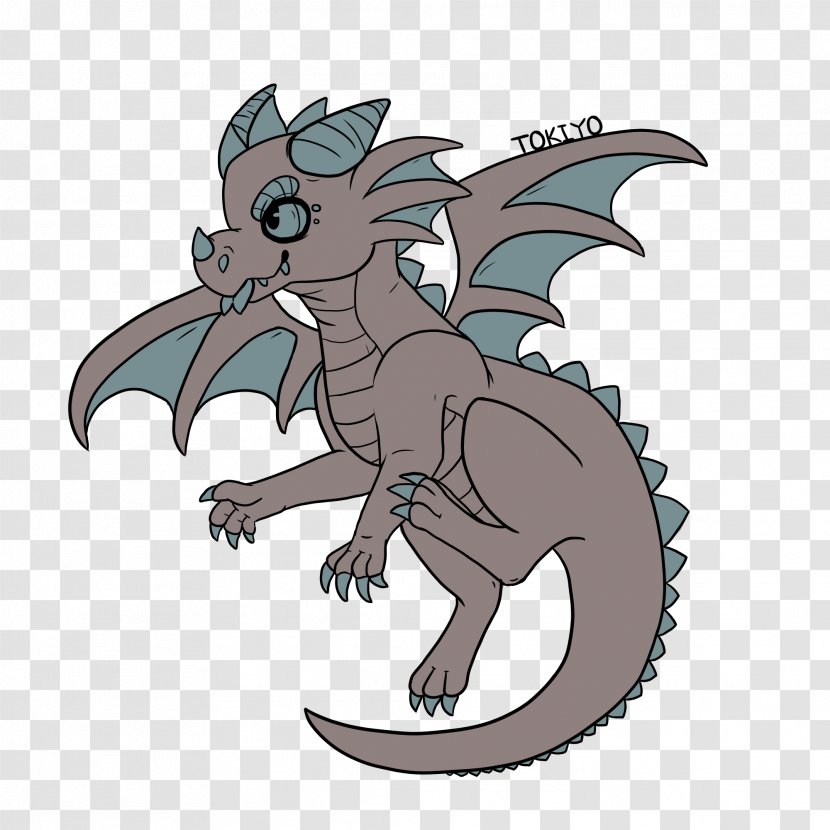 Dragon DeviantArt Line Art - Mythical Creature Transparent PNG