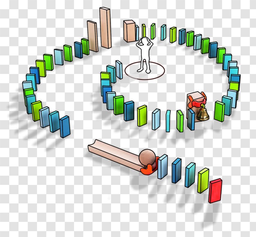 Game Cascade Effect Infrastructure Dominoes Deltares - Toy Shop - Diagram Transparent PNG