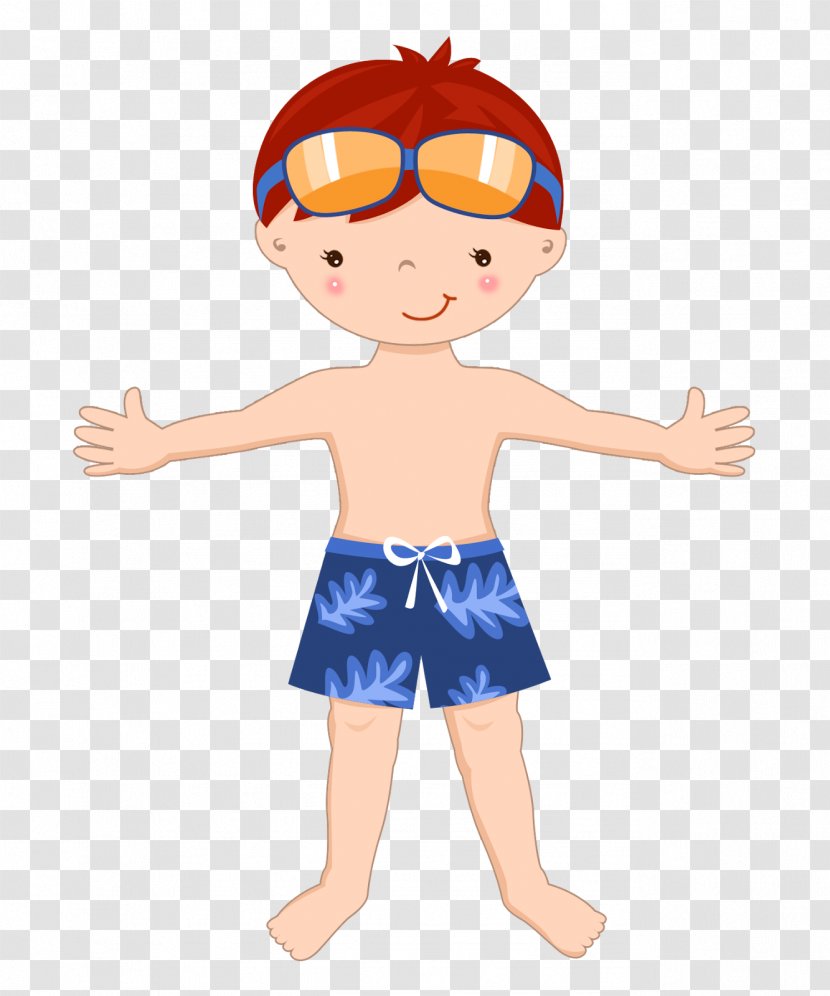 Beach Boy Child Clip Art - Cartoon Transparent PNG