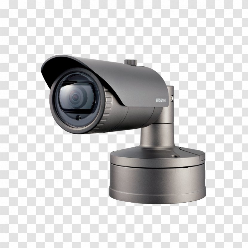 IP Camera Hanwha Aerospace Samsung 2Mp Outdoor IR Network Closed-circuit Television - Display Resolution Transparent PNG