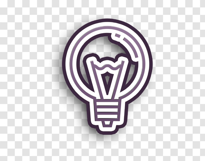 Light Bulb Icon Office Line Icon Lamp Icon Transparent PNG