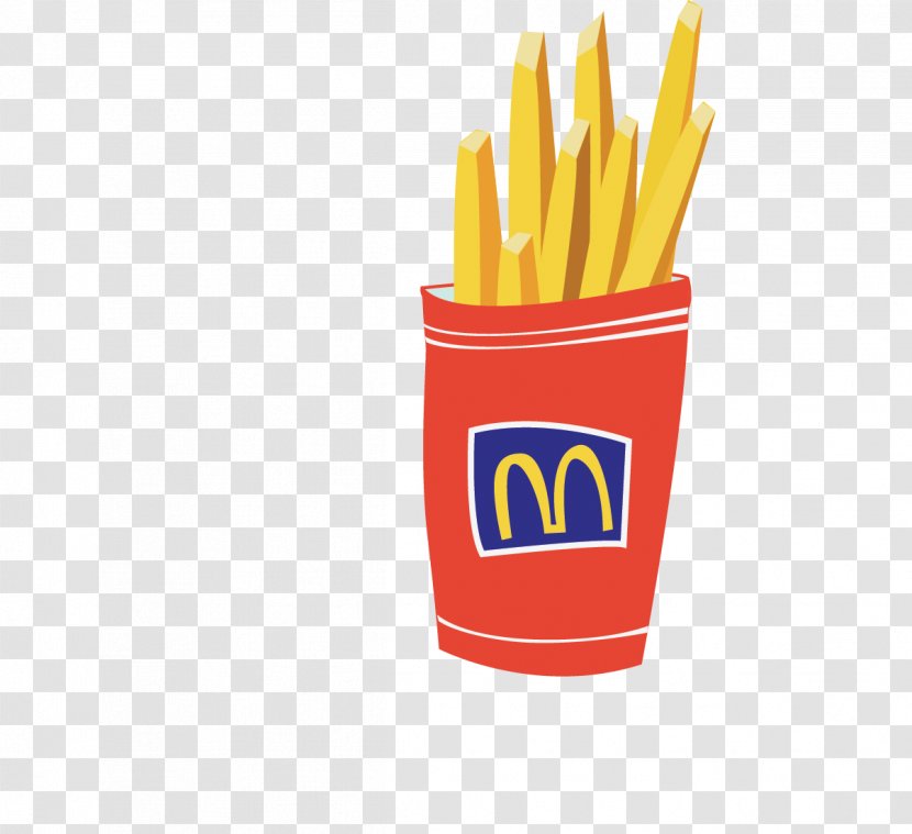 French Fries Logo Cartoon - Food Transparent PNG