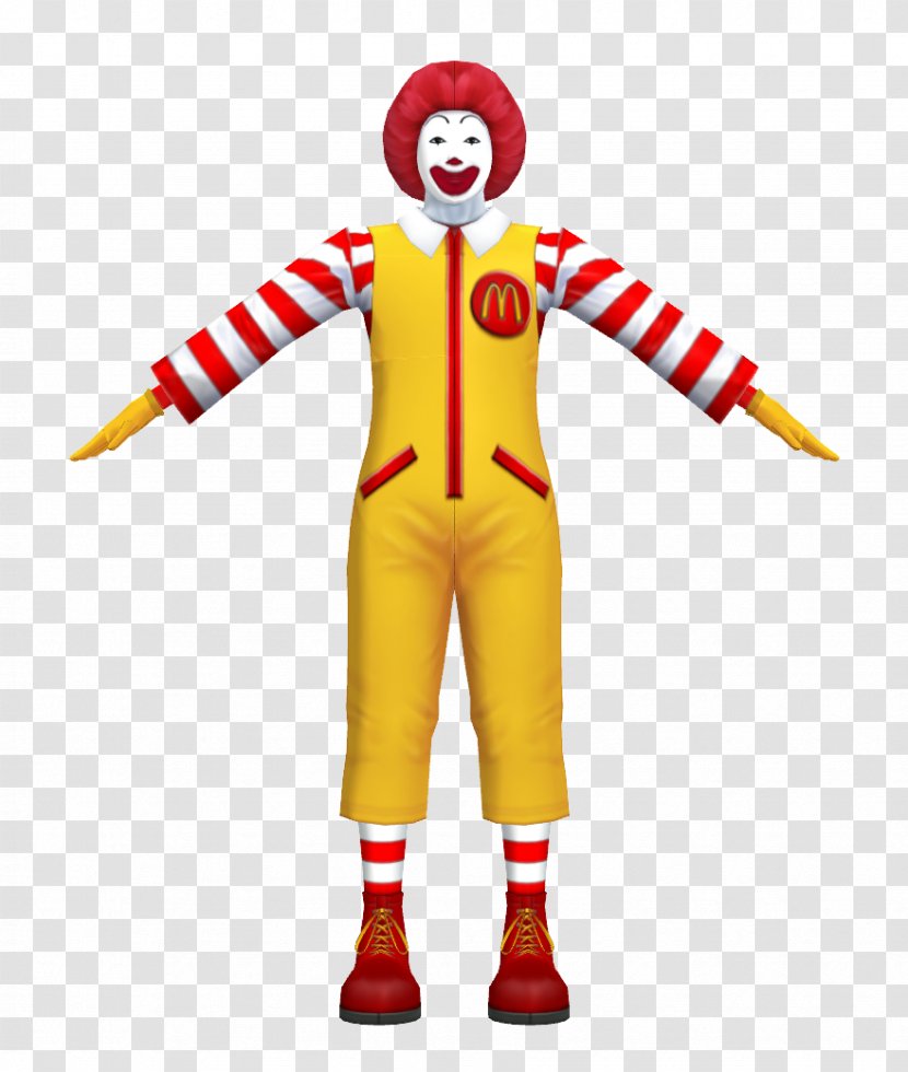 Ronald McDonald McDonald's Mascot McDonaldland Fast Food - Advertising - Bagel Supreme Transparent PNG