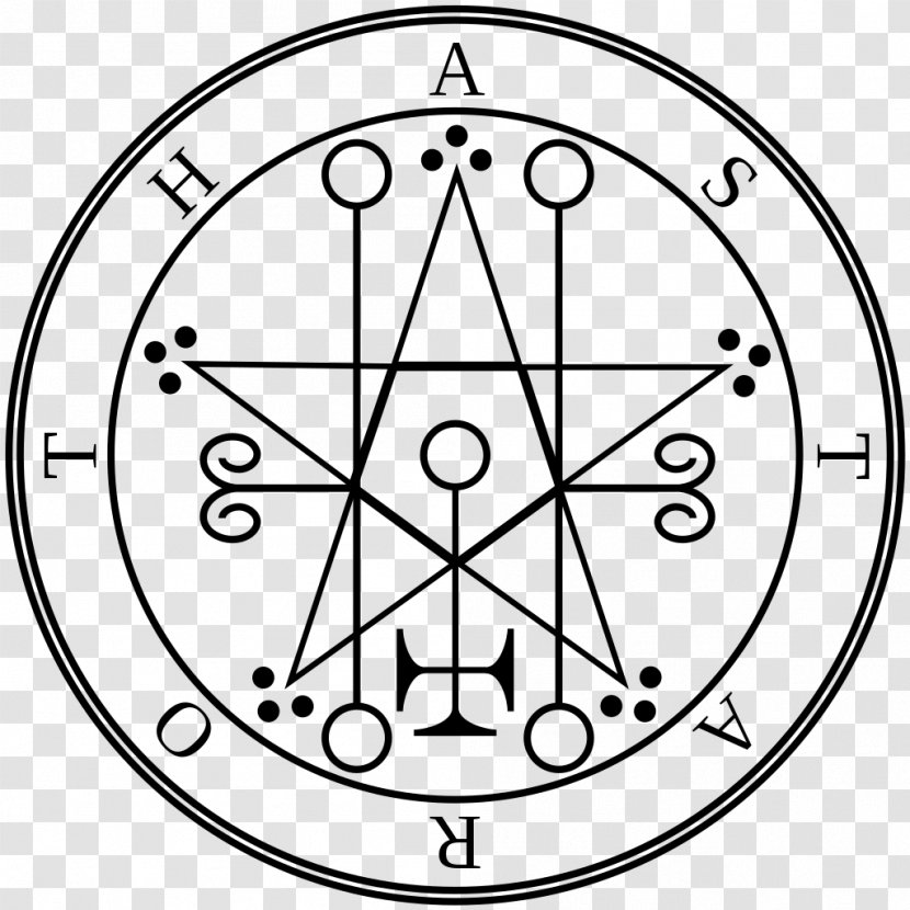 Lesser Key Of Solomon Astaroth Sigil Goetia Demon Transparent PNG