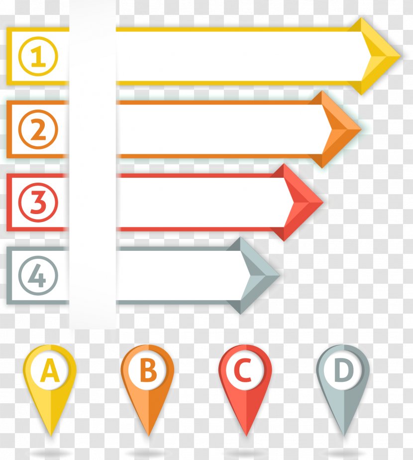 Element Infographic Chart Arrow - Icon - PPT Transparent PNG