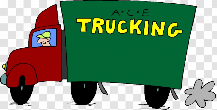 Truck Driver Driving Semi-trailer Clip Art - Cliparts Transparent PNG