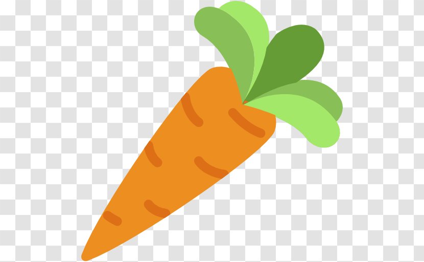 Carrot Vegetarian Cuisine Food Icon Design - Scalable Vector Graphics - A Transparent PNG