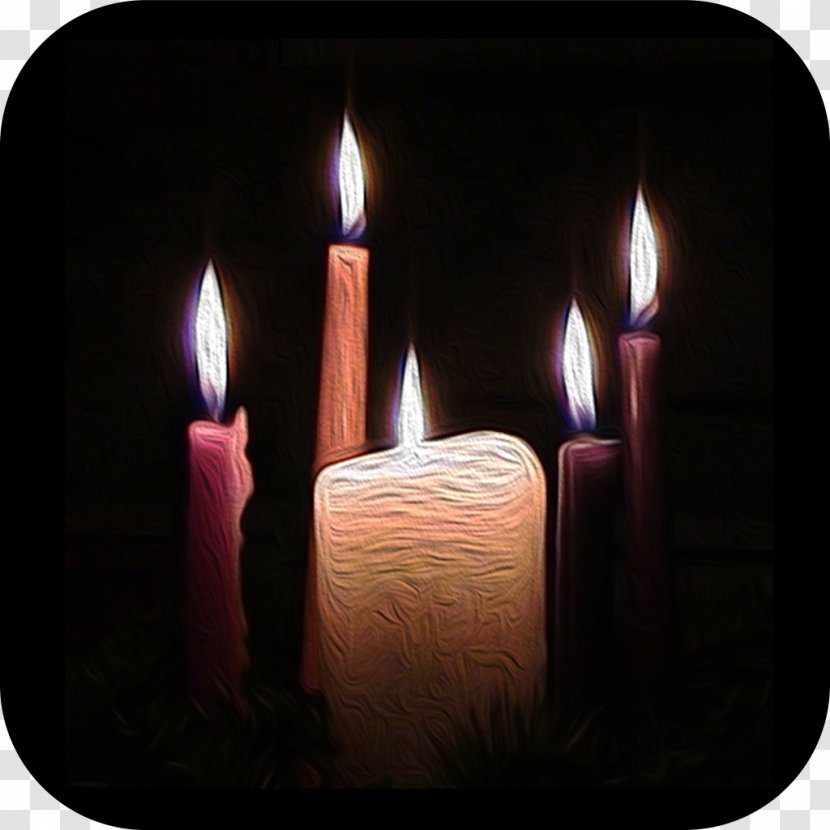 Advent Wreath Christmas Eve Candle - Decor Transparent PNG