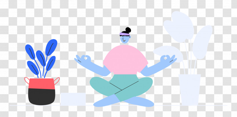 Meditating At Home Rest Relax Transparent PNG