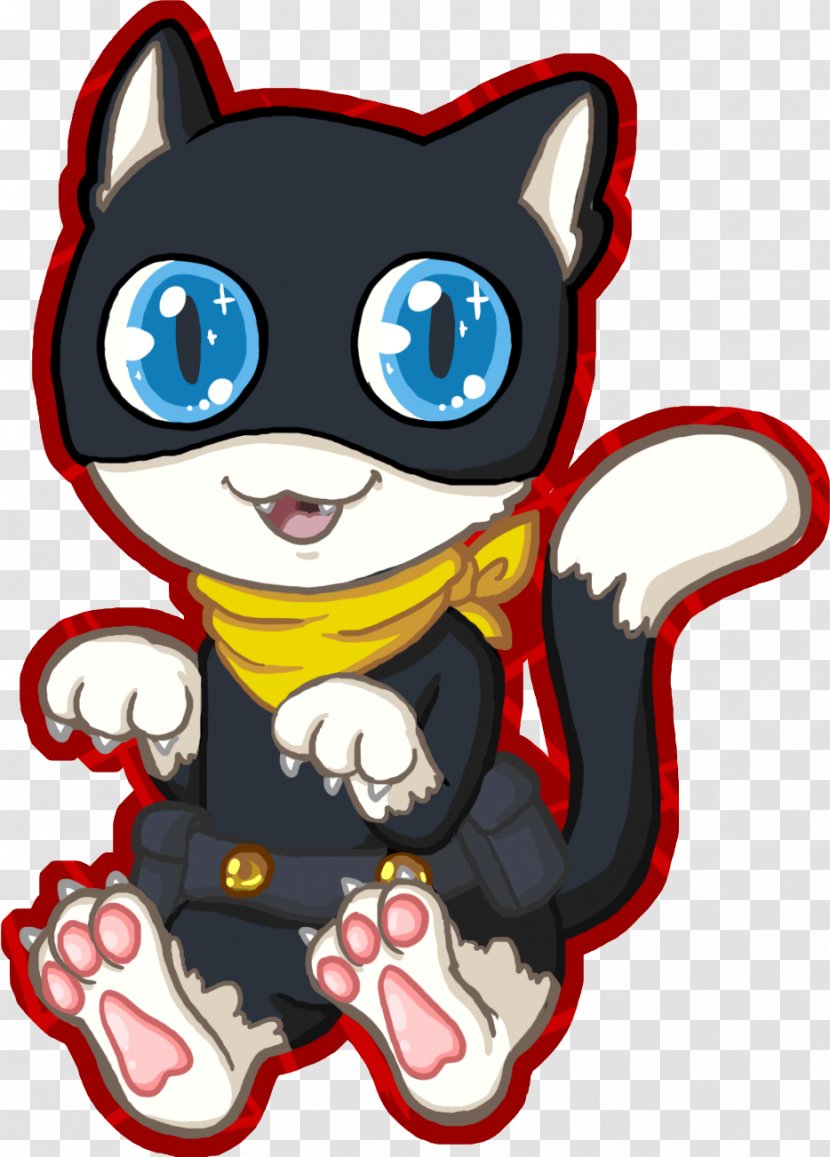 Persona 5 Cat Fan Art Transparent PNG