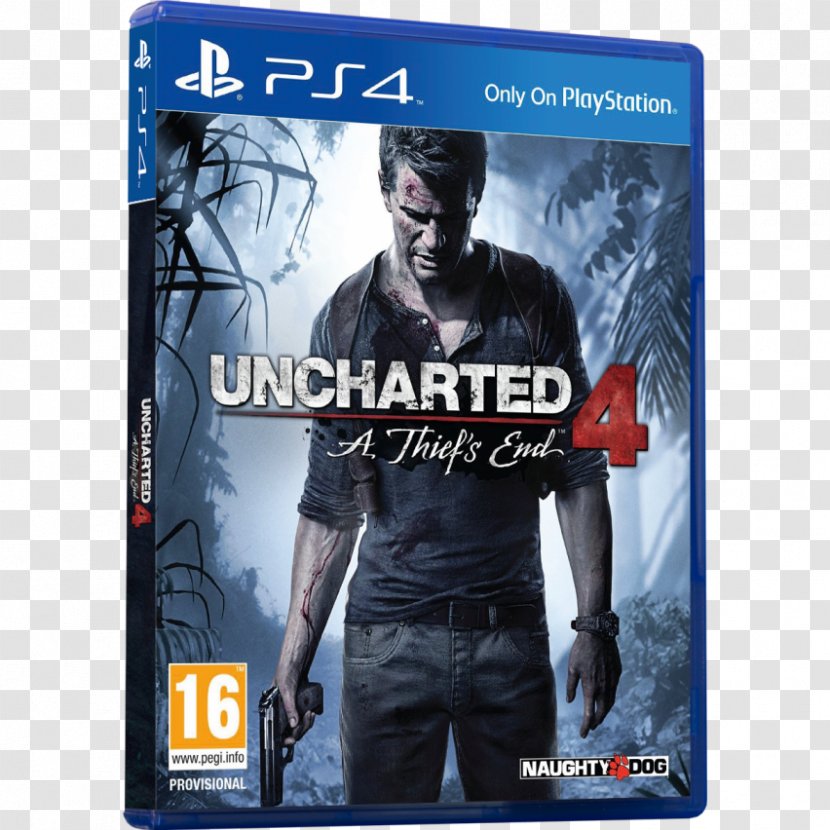Uncharted 4: A Thief's End PlayStation 4 3: Drake's Deception The Last Of Us - Pc Game - UNCHARTED Transparent PNG