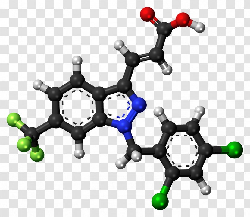 Serotonin 5-HT Receptor Neurotransmitter Ball-and-stick Model Gastrointestinal Tract Transparent PNG