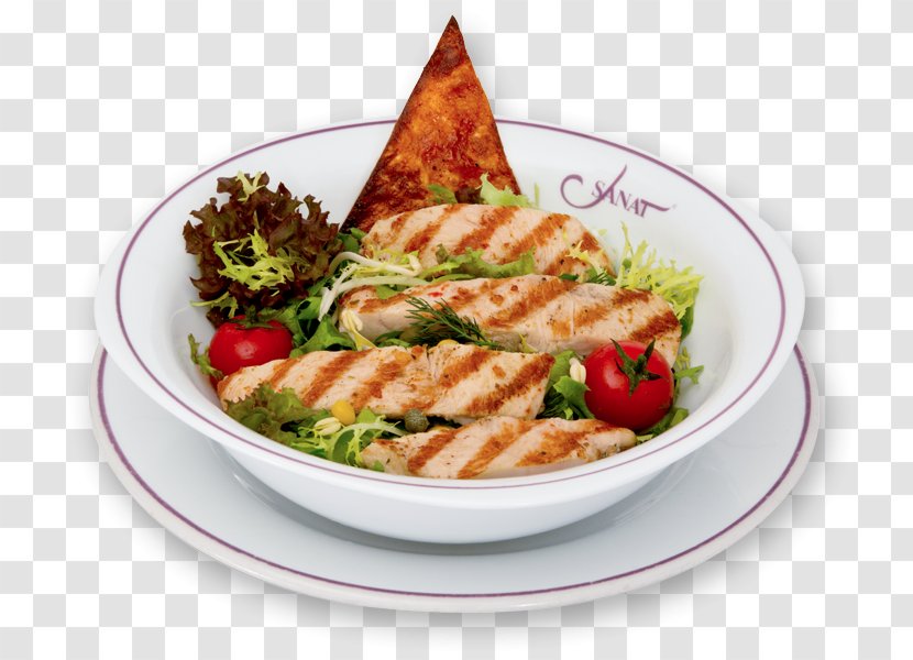 Chicken Salad Vegetarian Cuisine Full Breakfast Caesar - Side Dish Transparent PNG