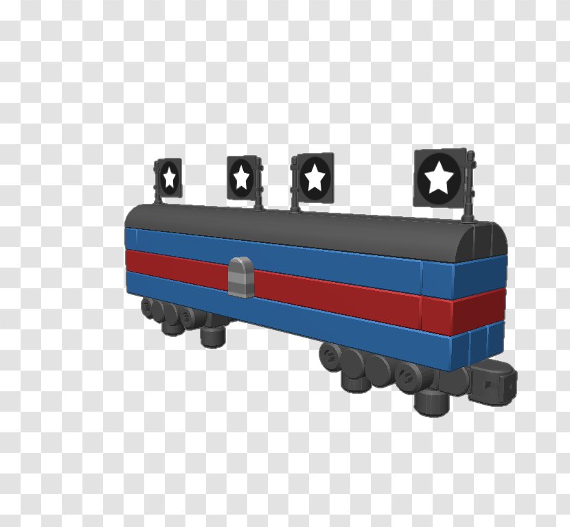 Rail Transport Train Railroad Car Locomotive Blocksworld Transparent PNG