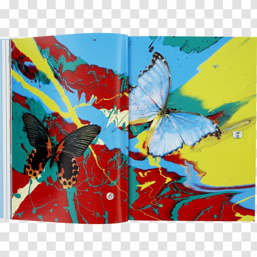 Beautiful Inside My Head Forever Sotheby's Modern Art Auction - Moths And Butterflies - Damien Hirst Transparent PNG