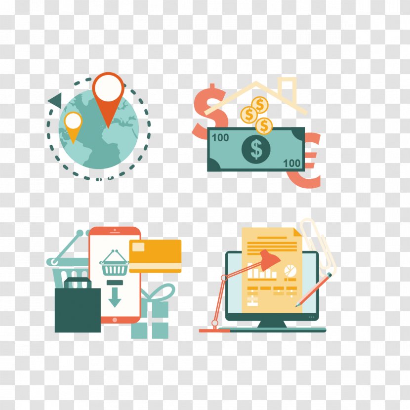 Flat Design Clip Art - Area - Business Banking And Material Transparent PNG