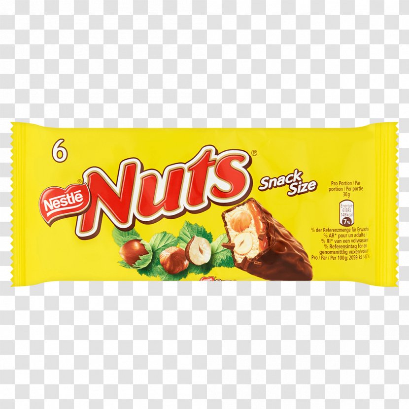 Chocolate Bar Nuts Nestlé Crunch 100 Grand Lion - Nut Transparent PNG