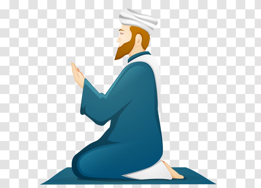 Salah Ramadan Muslim Islam Prayer - Standing Transparent PNG