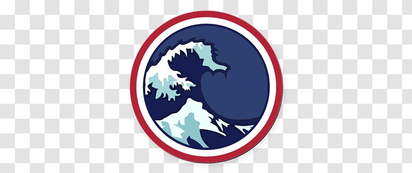 Emoji The Great Wave Off Kanagawa Sticker Sun On Lake - Wind Transparent PNG