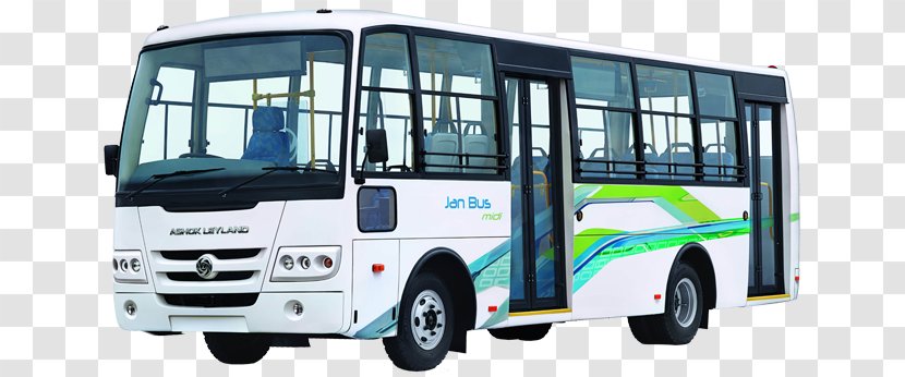 JanBus Ashok Leyland Car Tata Motors - India - Bus Transparent PNG