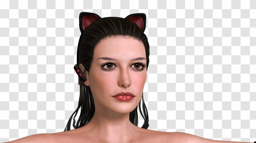 DeviantArt Digital Art Beauty Forehead - Female - Anne Hathaway Transparent PNG