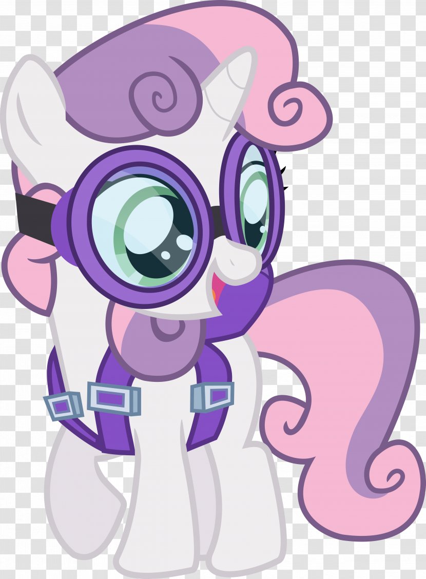 Horse Pony Violet - Flower - Belle Transparent PNG