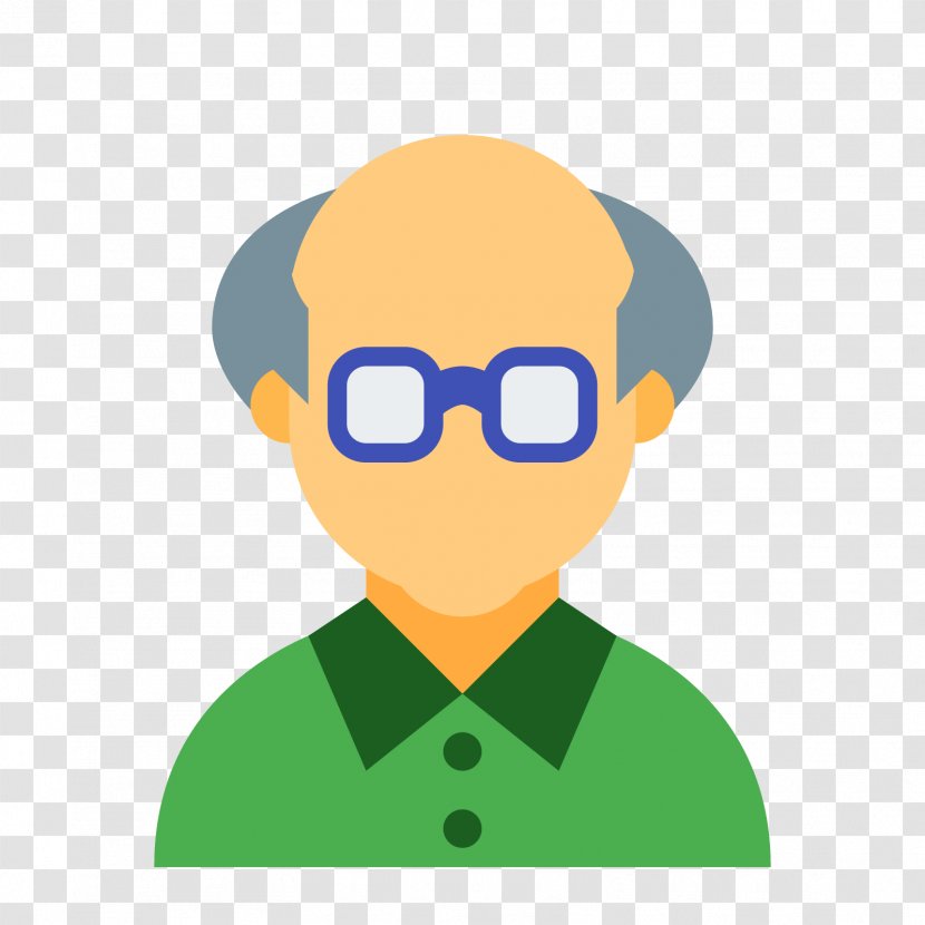 Old Age - Happiness - Man Icon Transparent PNG