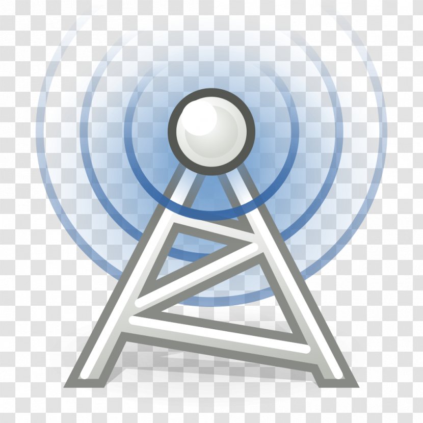 Transmitter Radio Station Microwave Transmission Very High Frequency Ultra - Symbol - Gnome Transparent PNG