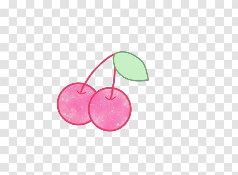 Cherry Pink - Magenta - Painted Apple Transparent PNG