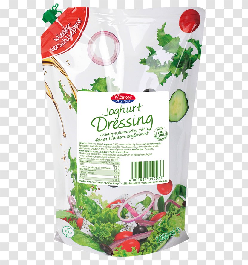 Italian Dressing Caesar Salad Aioli French - Cr%c3%a8me Fra%c3%aeche - Joghurt Transparent PNG