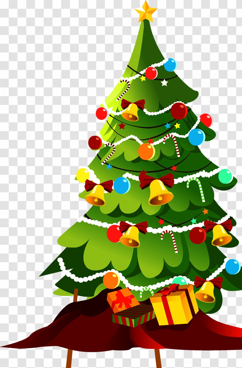 Santa Claus Christmas Tree Euclidean Vector - Decor Transparent PNG