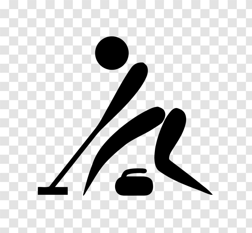 Mixed Curling 2010 Winter Olympics Sport - Boules - Pictograms Transparent PNG