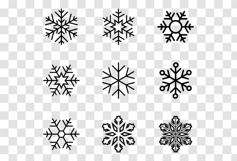 Symbol Snowflake - Photography - Snowflakes Transparent PNG