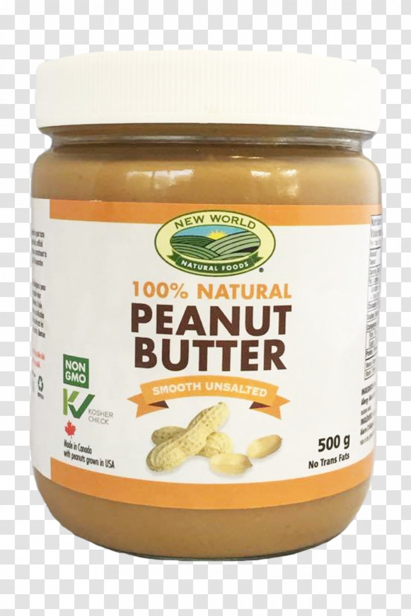 Peanut Butter Organic Food Salt - Sugar Transparent PNG