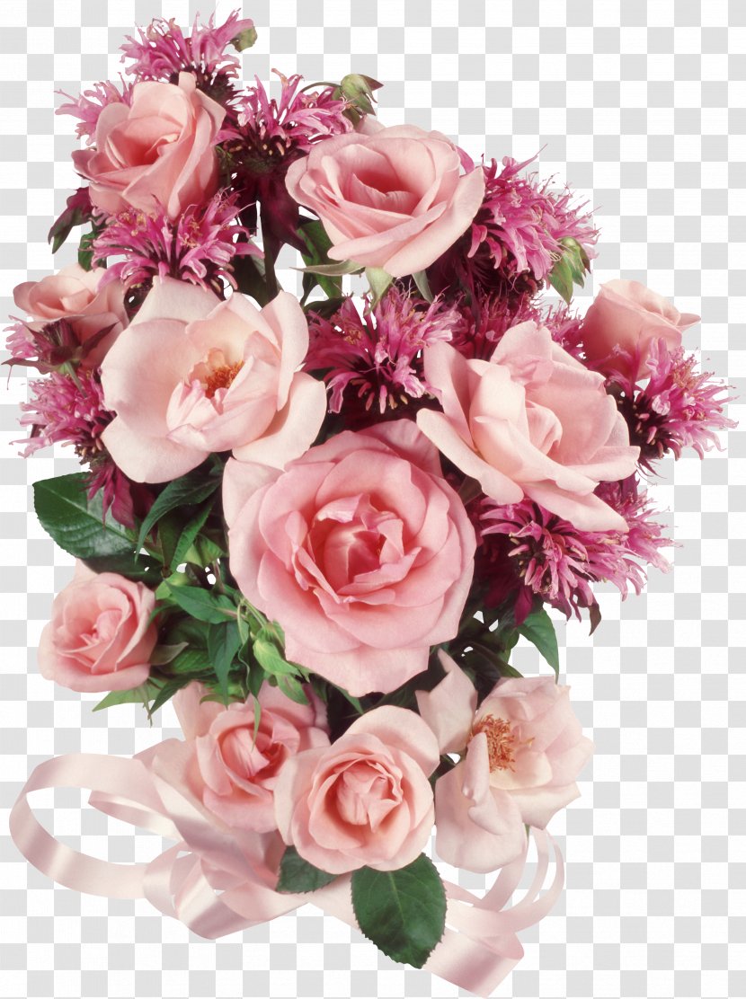 Flower Bouquet Garden Roses Cut Flowers Floral Design - Rose Order Transparent PNG