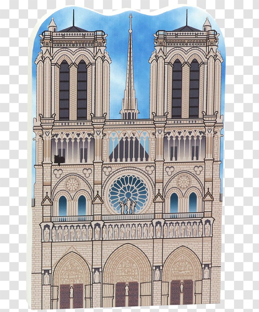 Notre-Dame De Paris Eiffel Tower Meow Leaning Of Pisa Cat - Notre Dame Transparent PNG