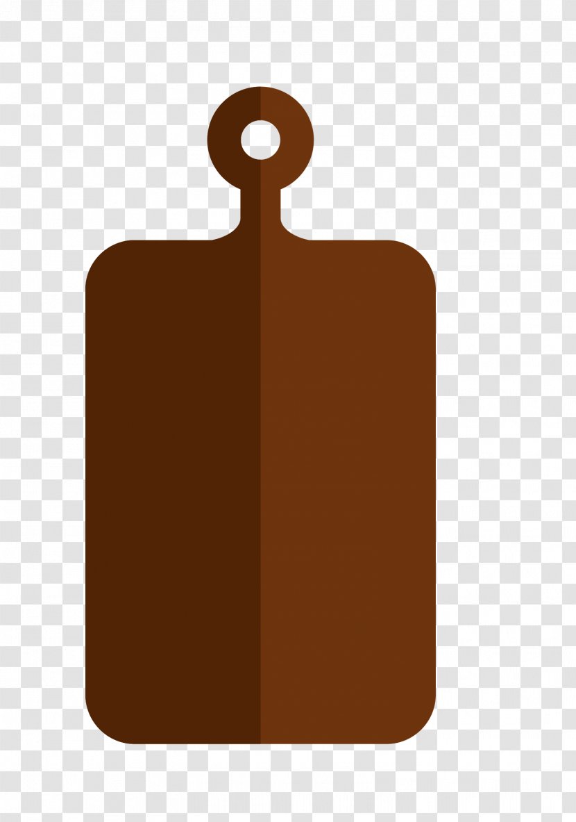 Brand Cartoon Icon - Brown Kitchen Cutting Board Transparent PNG