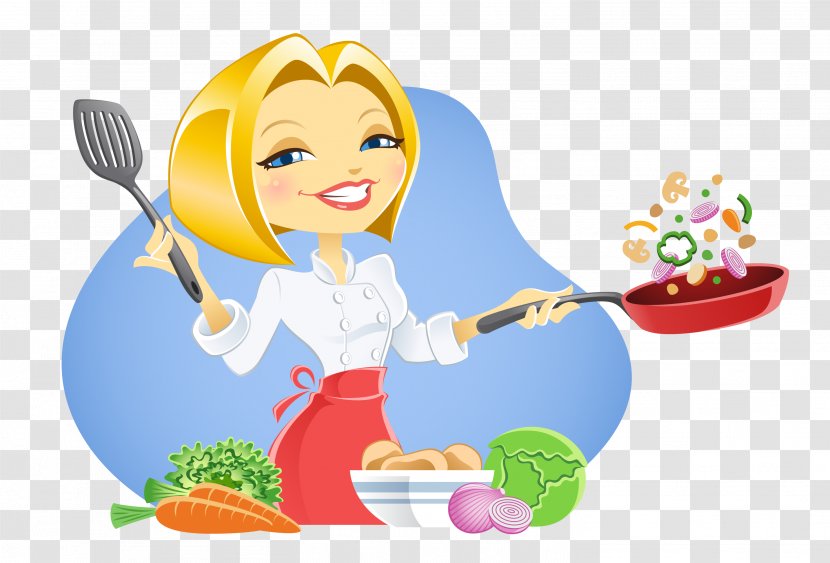 Cupcake Cooking Chef Cartoon - Breakfast Transparent PNG