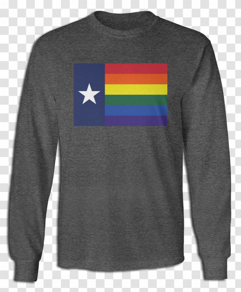 Long-sleeved T-shirt Clothing - Sweatshirt - Texas Pride Transparent PNG