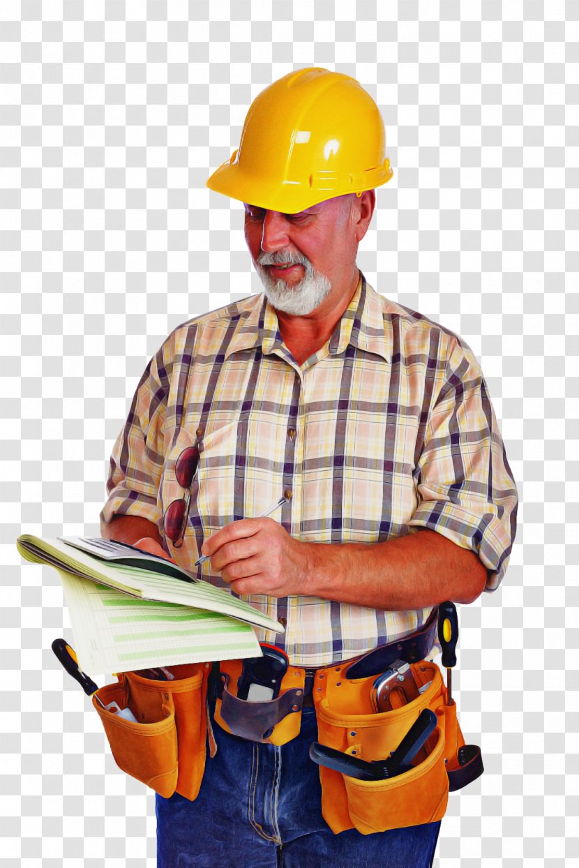Hat Cartoon - Headgear - Bluecollar Worker Transparent PNG