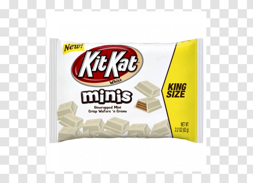 Chocolate Bar White KIT KAT Wafer MINI - Food - Kit Kat Transparent PNG